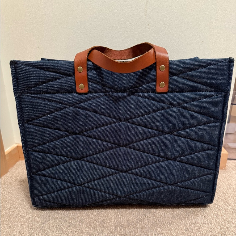 Parker Thatch Denim Quilted Mimi